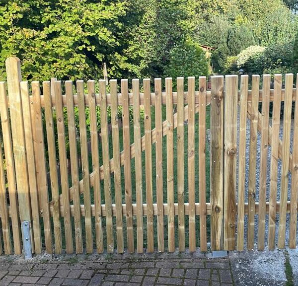 Gartentor Frontansicht